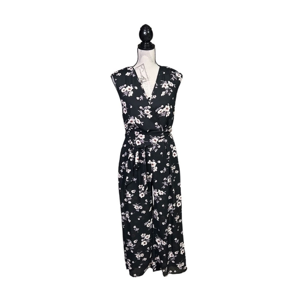 Sienna XS Floral Wide Leg Jumpsuit